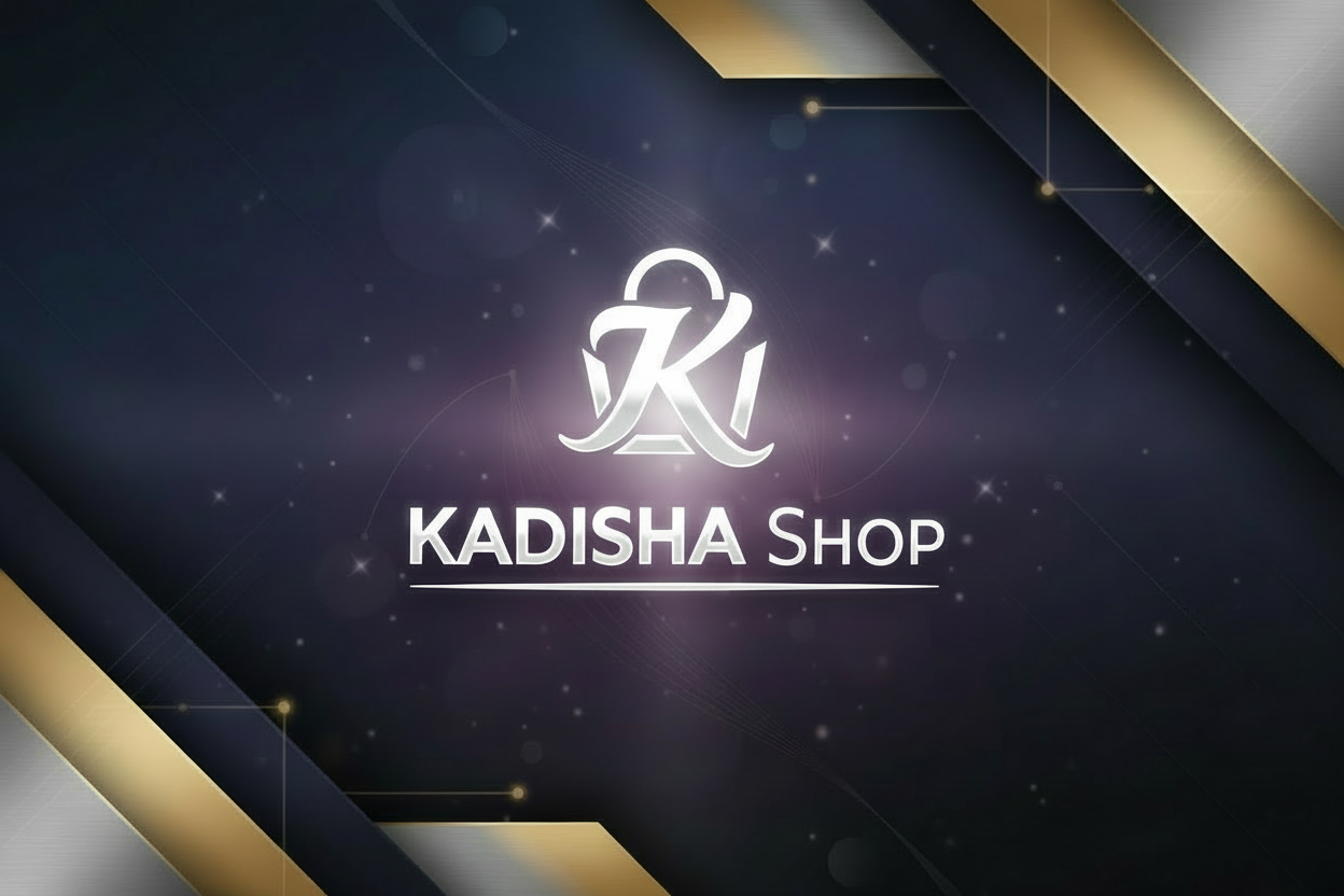 USA ESTA IMAGEN DE KADISHA SHOP, PERO COLOCA UN FONDO QUE HAGA RESALTAR EL NOMBRE